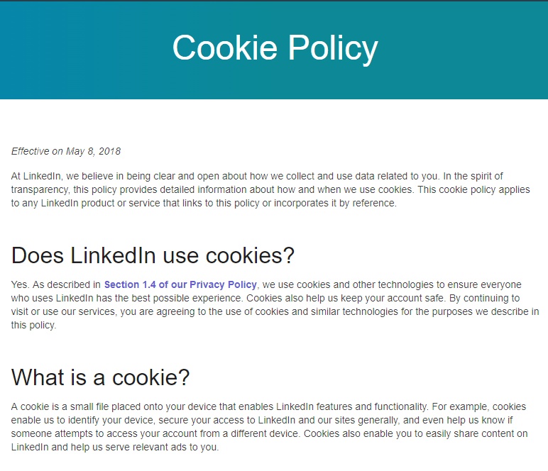 Sample Cookies Policy Cookie Policy Generator